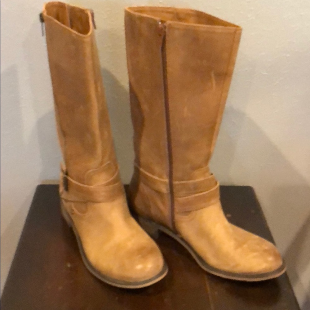 Gianni Bini Tan Knee-High Boots